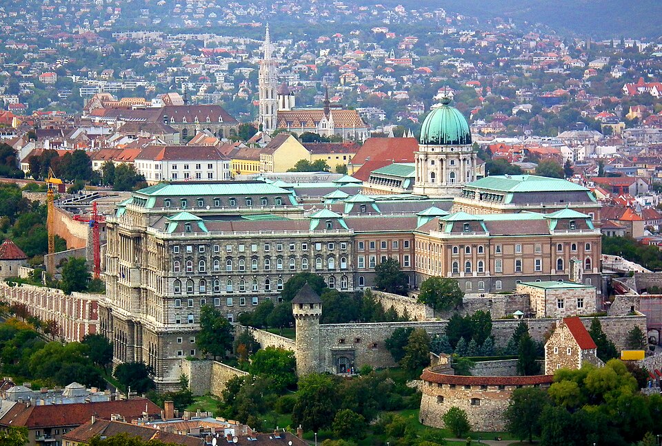 Buda Castle from above
