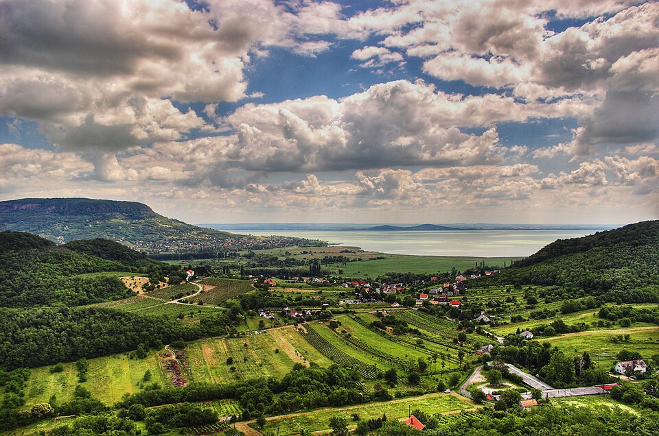 Lake Balaton landscape