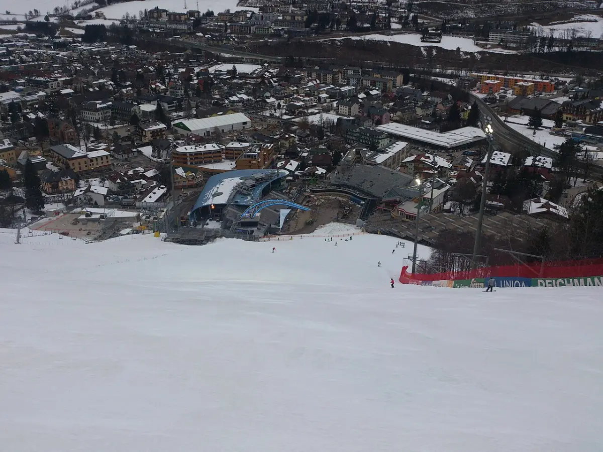 Schladmingi sípálya a Dachstein régióban